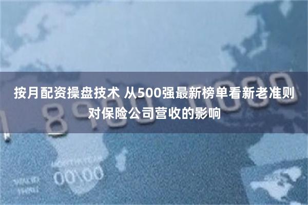 按月配资操盘技术 从500强最新榜单看新老准则对保险公司营收的影响