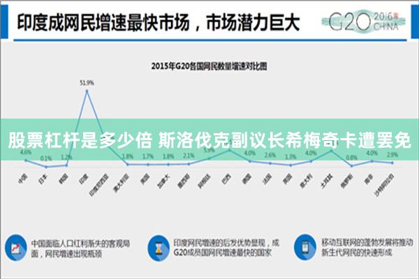 股票杠杆是多少倍 斯洛伐克副议长希梅奇卡遭罢免