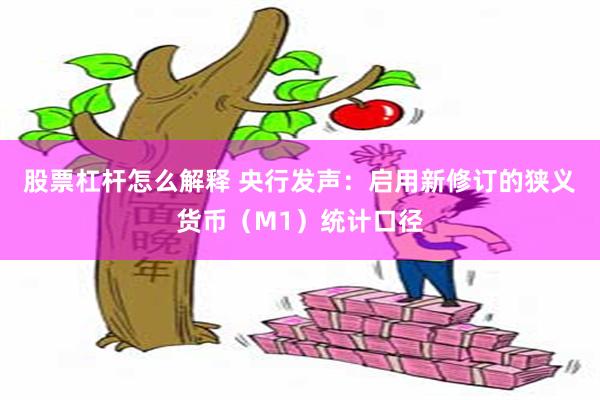 股票杠杆怎么解释 央行发声：启用新修订的狭义货币（M1）统计口径