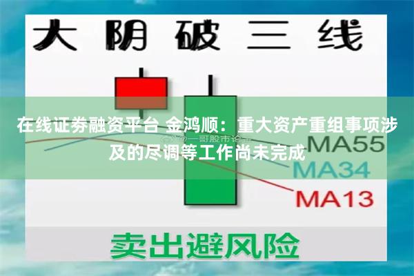 在线证劵融资平台 金鸿顺：重大资产重组事项涉及的尽调等工作尚未完成