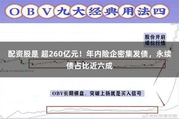 配资股是 超260亿元！年内险企密集发债，永续债占比近六成